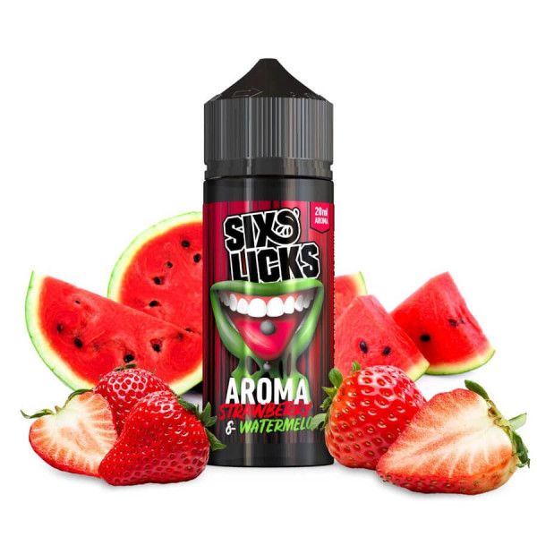 Six Licks Aroma Strawberry & Watermelon