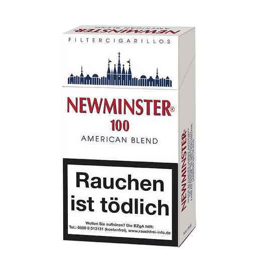 Newminster Zigarillos 100 Naturdeckblatt Stange