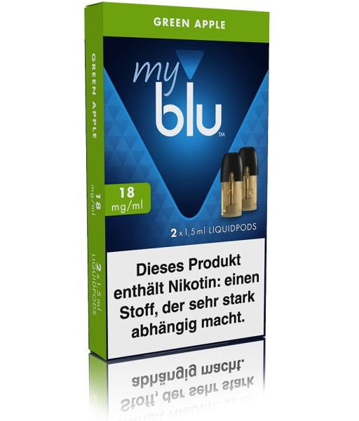 E-Liquidpod My Blu Green Apple 18 mg