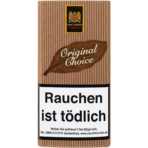 Mac Baren Original Choice Pfeifentabak 40g Päckchen