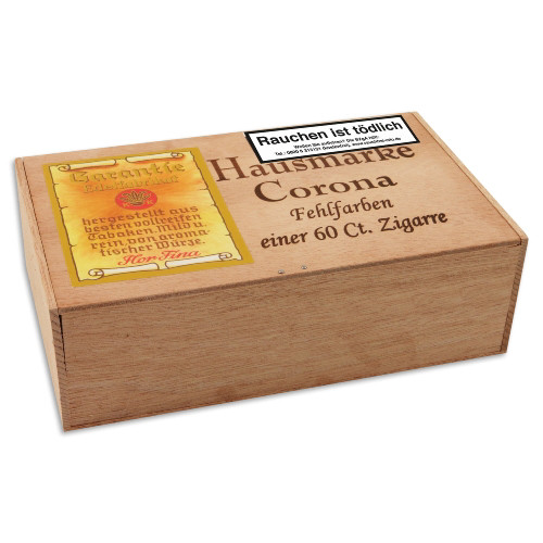Hausmarke Fehlfarben Brasil Corona Zigarren 50er Kiste