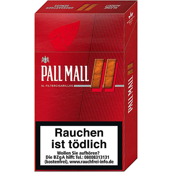 Pall Mall Zigarillos Red XL Naturdeckblatt