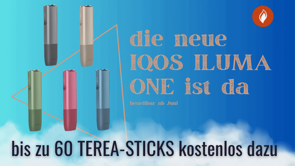 IQOS ILUMA ONE ab 14,90 € inkl. 2 Packungen TEREA Sticks
