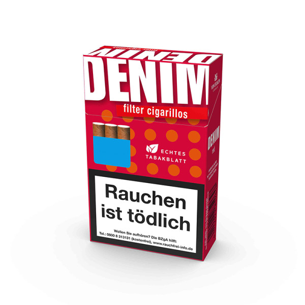 Denim Filterzigarillos Red L Stange