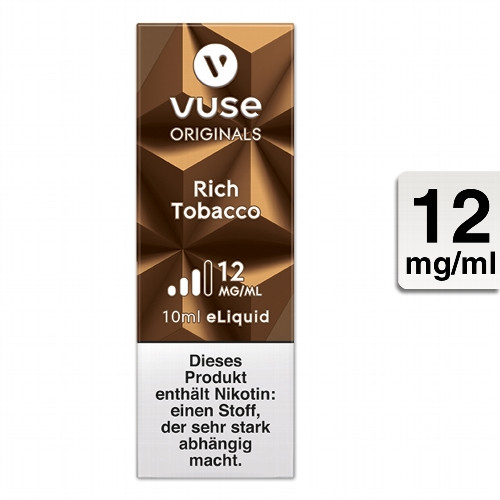 E-Liquid VUSE Bottle Rich Tobacco 12mg