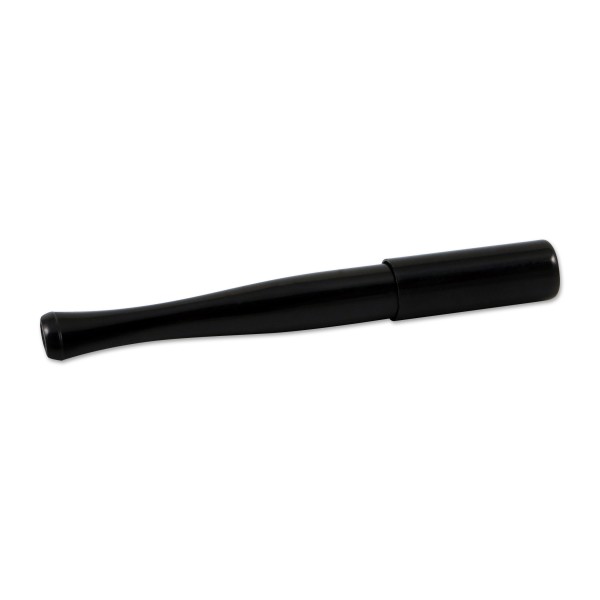 Ermuri Zigarettenspitze schwarz mit Auswerfer 11cm