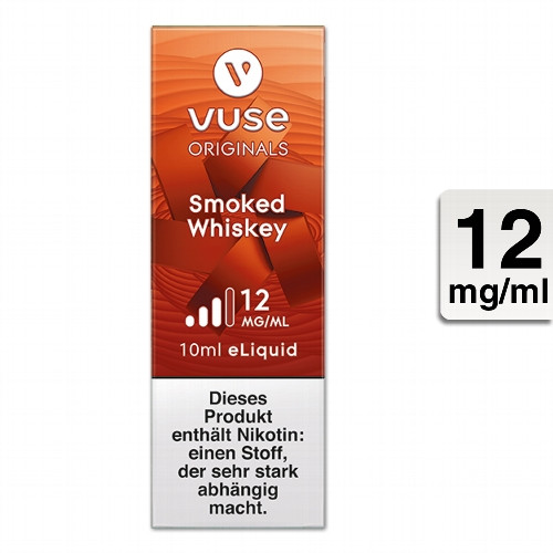 E-Liquid VUSE Bottle Smoked Whiskey 12mg