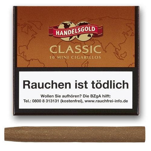 Handelsgold Mini Classic Zigarillos 10er Schachtel
