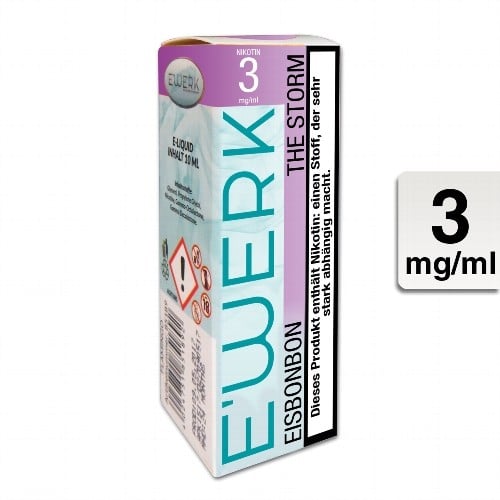 E-Liquid E'WERK The Storm 3 mg