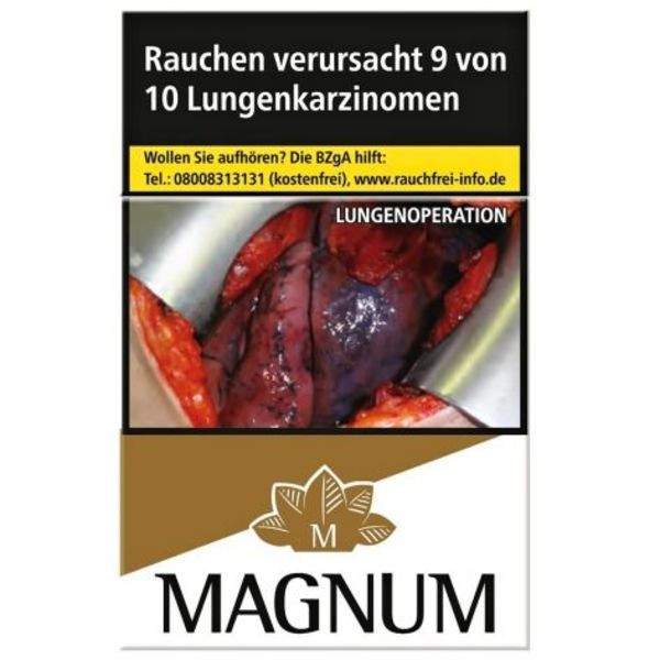 Magnum Zigaretten Gold Maxi Pack Stange