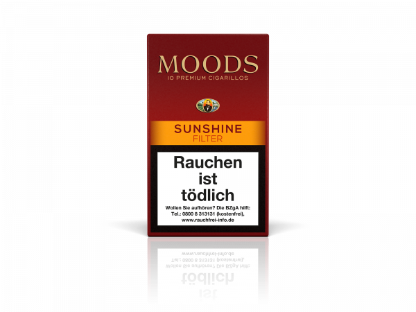 Dannemann Moods Sunshine Zigarillos 10er Schachtel