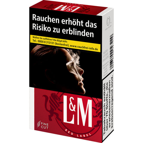 L&M Zigaretten Red Label L Stange