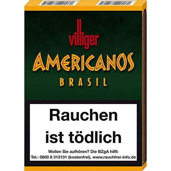 Villiger Americanos Brasil Zigarillos 5er Schachtel
