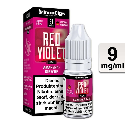 E-Liquid INNOCIGS Red Violet Amarenakirschen 9 mg
